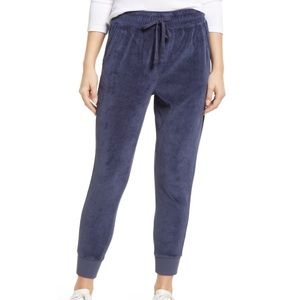 NWT Caslon Velour Indigo Joggers (Size Small).  Never been worn!